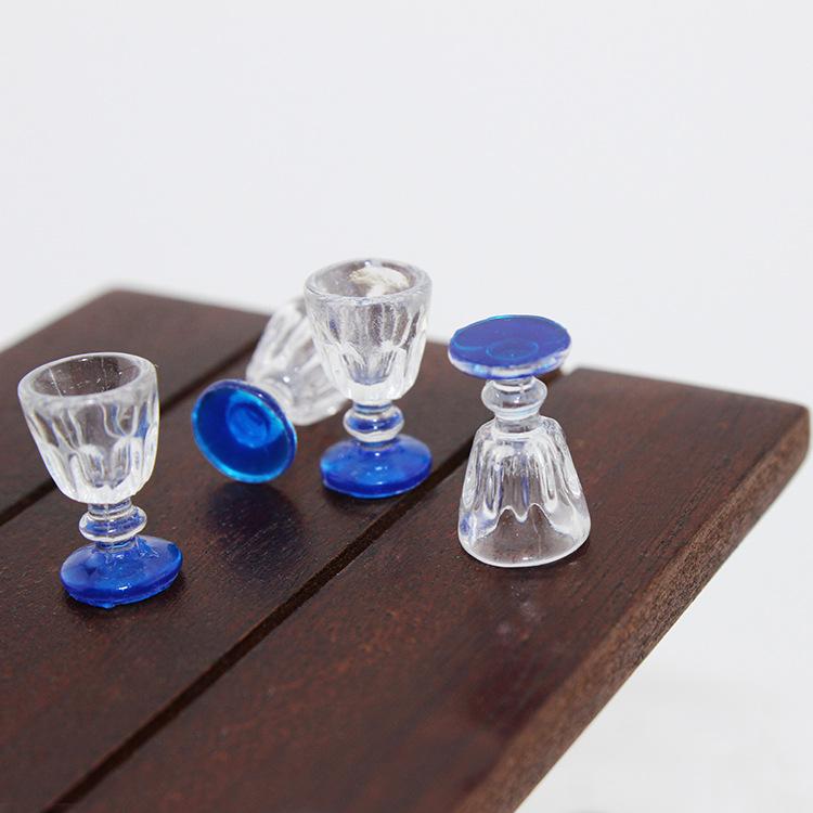Miniature Dollhouse Wine Glasses & Cups for Blythe Dolls - D214 Accessories Model