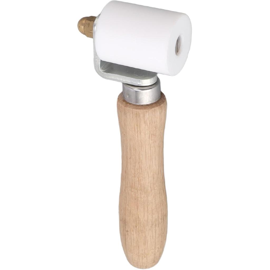40 Mm Seam Roller High Temperature Seam Hand Pressure Roller for PVC Welding White