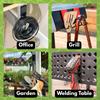 Magnetic Garage Storage Hooks Garden Warehouse Storage Tools Iron Hooks for Warehouse Shelving Bike Racks