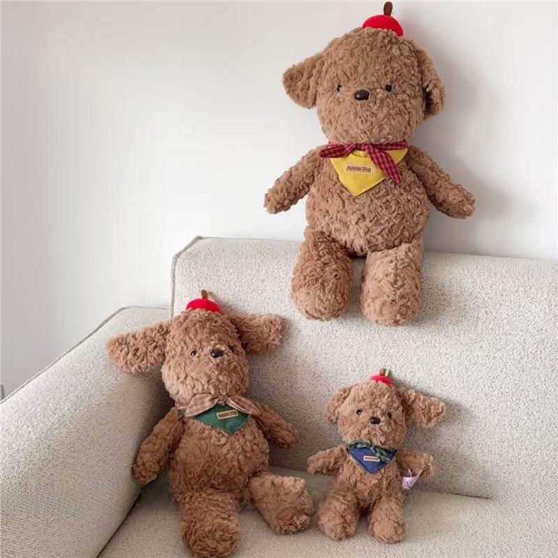 Plush Dogs Sleeping Toy With Pp Cotton Filling For Kids And Giftgiving