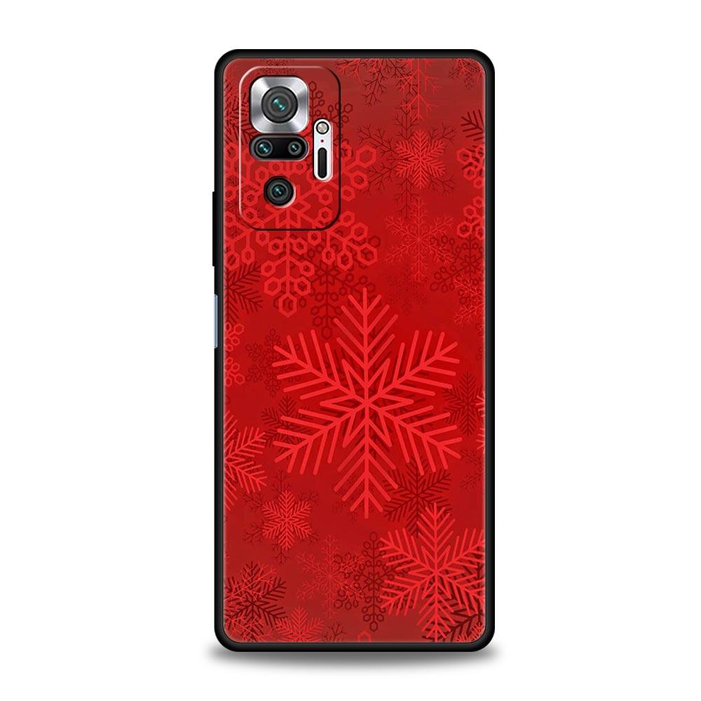 Phone Case For Xiaomi Redmi Note 13 12 5G 9S 9 8 10 11 Pro 9T 13C 12C 10C 9C 9A 7 Pro Silicone Cover Christmas Graphic Printed