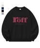 RANDOMOFF [Fleece Selection] Röff Type Play Dot Semi Over Fit Sweatshirt (5Color) (C Type)