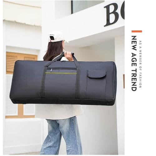 Keyboard Case Back Cover, Waterproof, Anti-Vibration, Key Protection, Thick Pocket (102cm)
