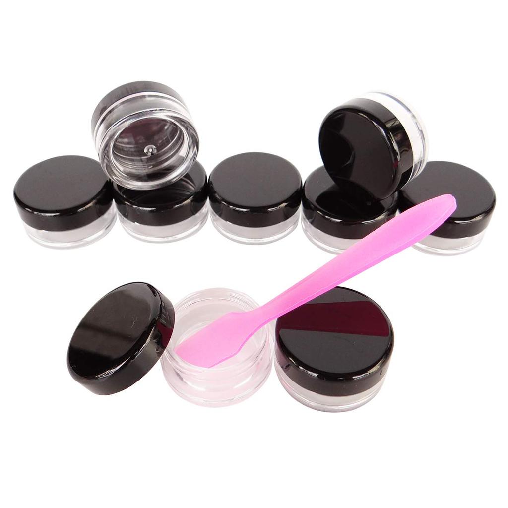 Wopanxye 50pcs 5ml Small Round Case Cream Case Accessory Case Lotion Cosmetic Container Refillable Container Face Cream Cosmetics Cream Container