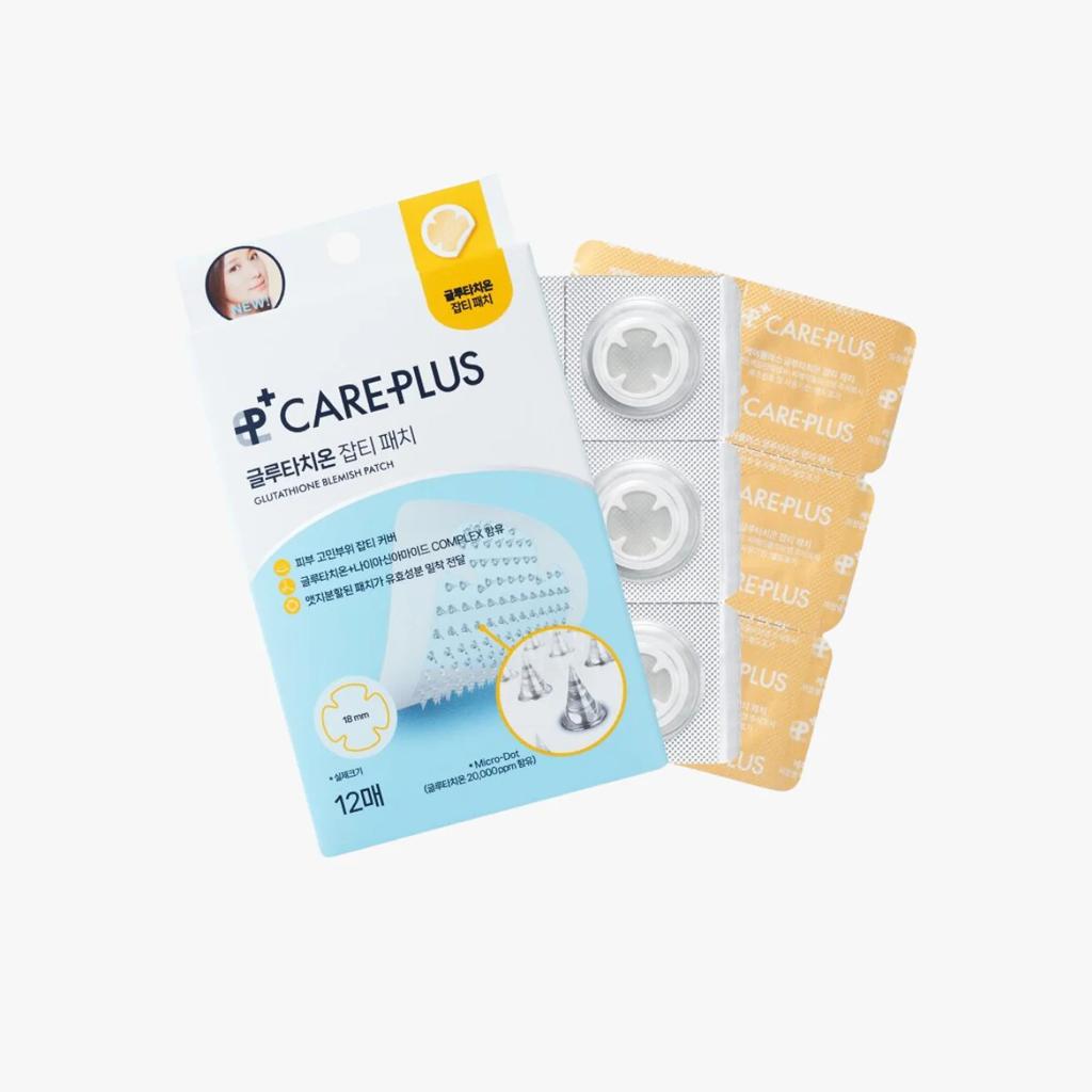 Olive Young CarePlus Glutathione Whitening Patch 12ea,K-beauty Cosmetics