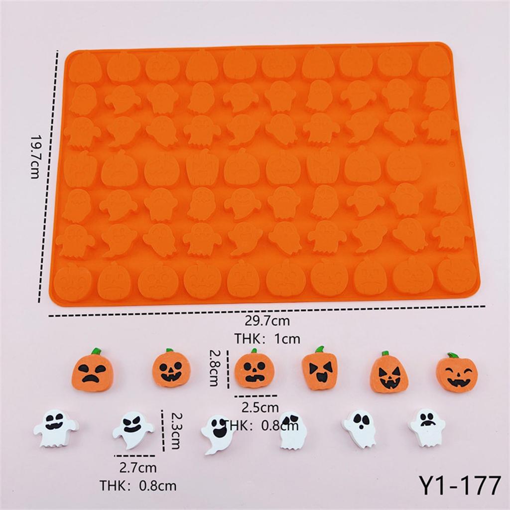 Хэллоуин Форма Веселая Силиконовая Форма Форма для Шоколада Фадж Торта,