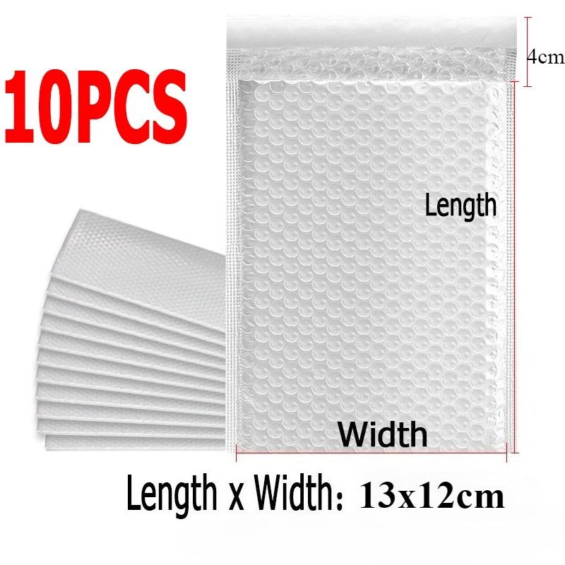

50/10Pcs Plastic Bubble Envelopes Bag Waterproof Foam Adhesive Self Seal Packing Bag Mailers Shipping Envelope Storage Organizer