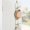 6Pcs Coat Rack Creative Storage Rack Wall Hook Nail-free Behind The Door Hat Rack Multifunctional Bag Wall Hook Rack