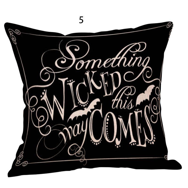 Luxurious Halloween Pillow Cover Fall Decor Pillow Case For Sofa And Waist Cushion