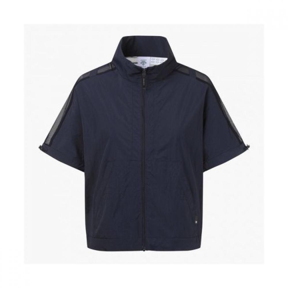 

DeScente Golf Женский S Анорак с коротким рукавом и сборками DNVGDeepNavy/80