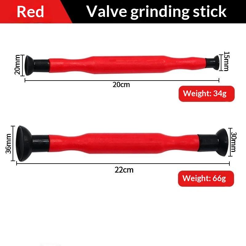 2Pcs Manual Valve Lapping Grinding Sticks Grips With Suction Cup Valve Lapping Set For Cylinder Engine Valve Dust Grinding