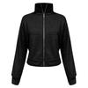 Women's Solid-color Fashionable Long-sleeved Top Coat