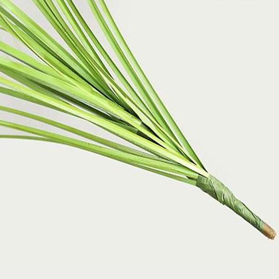 2Pcs Simulated Plants Fake Grass for Handicrafts Artificial Green Plant Stems Realistic Decoration for Home Office Weddings Parties Indoor Outdoor