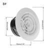 Air Vent Extract Valve Grille Round Diffuser Ducting Ventilation Cover 100mm Vent Cover Ventilation Grille Air Circulation