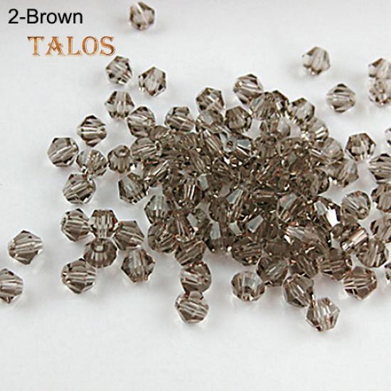 

100шт искусственные формы кристалла конус 4 мм распорка Loose бусы выводы Укращения