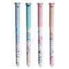4 Stuks/Set Schattige Cartoon Uitwisbare Gelpen 0,5 mm Volle Naald Kristal Blauwe Inkt Kawaii Eenhoorn Beer Panda Schrijfpennen voor Schoolstudenten