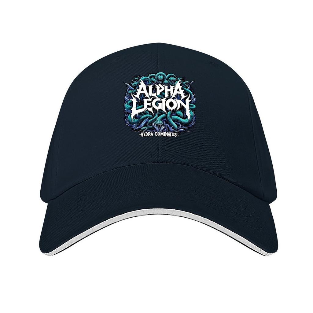 Alpha Legion Retro Metall Baseballkappe UV-Schutz Sonnenhut benutzerdefinierte Mütze lustige Mütze Unisex Damen