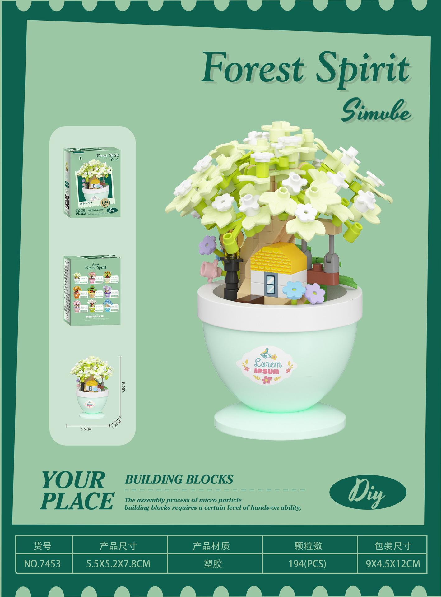 

flower bouquet mirco bricks construction set Creative DIY mini Building Blocks for Kids 6 years Adults Christmas Birthday Gifts