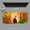 The Jungle Book Mouse Pad RGB Gaming Mouse Pad Desk Mat HD Gamer Large LED Light XXL MousePads