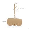 Sunglasses Bag Case Eyeglasses Storage Box with Detachable Handle Strap Fashionable Reading of