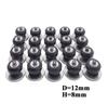 Car Tires Studs Spikes Wheel 12x8mm Snow Chains For Car Vehicle Truck Motorcycle Tires Winter Universal 100pcs/set Aluminum