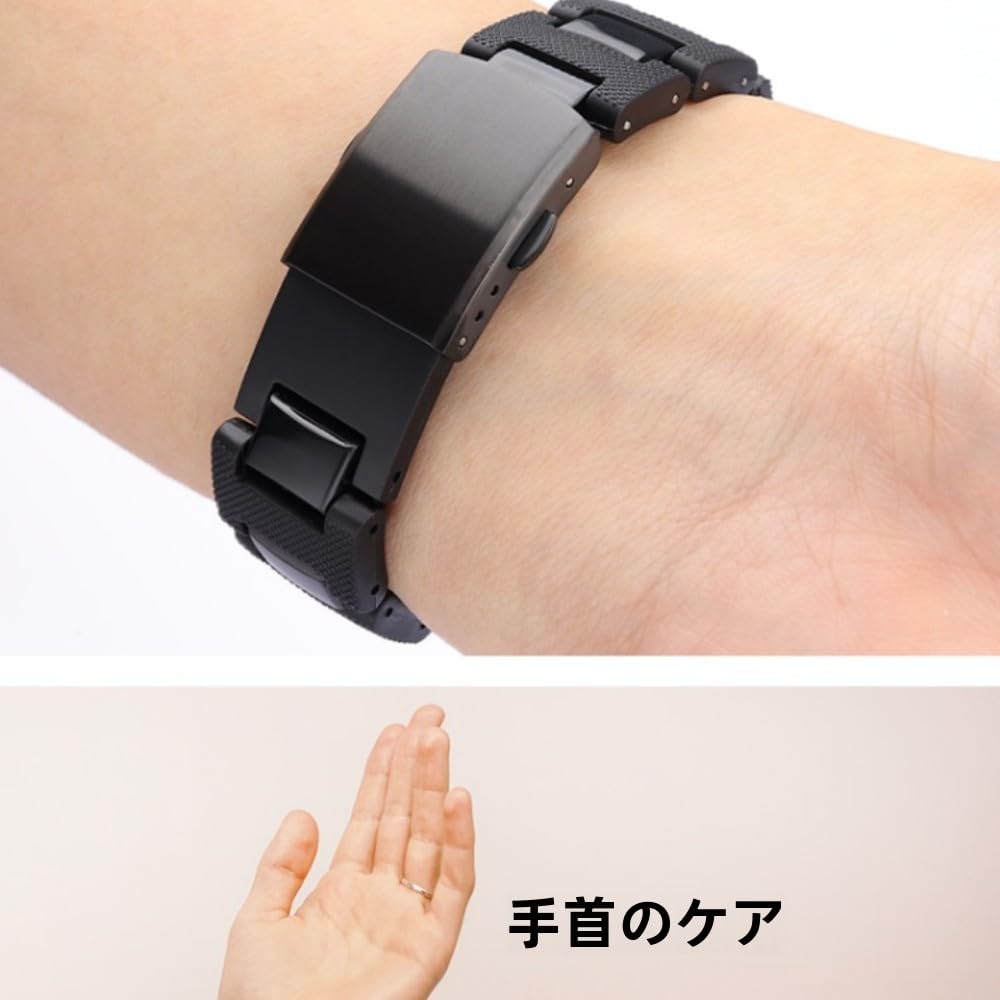 16mm Composite Plastic Watch Strap Compatible with and [syzynicy] G-SHOCK DW-6900, DW5600, GW-M5610, GA-2100