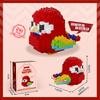 Moe Bird Series Building Blocks Model Cartoon Cute Parrots Sparrows Animal Assembly Bricks Home Decoration Toys Christmas Gifts