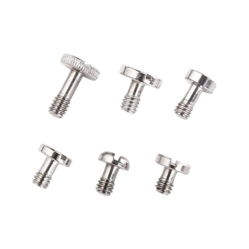 Metal Quick Release Tripod Light Stand Camera Mount Screw Tripod Mount Adapter 1/4 Inch Screw Camera Plate Screw Camera Screw