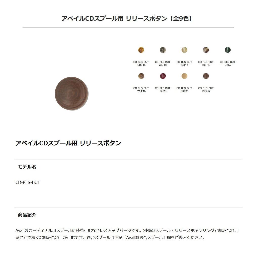 Buton de eliberare Avail pentru tamburul CD Avail WLF06 002 cd_rls_but_wlf06