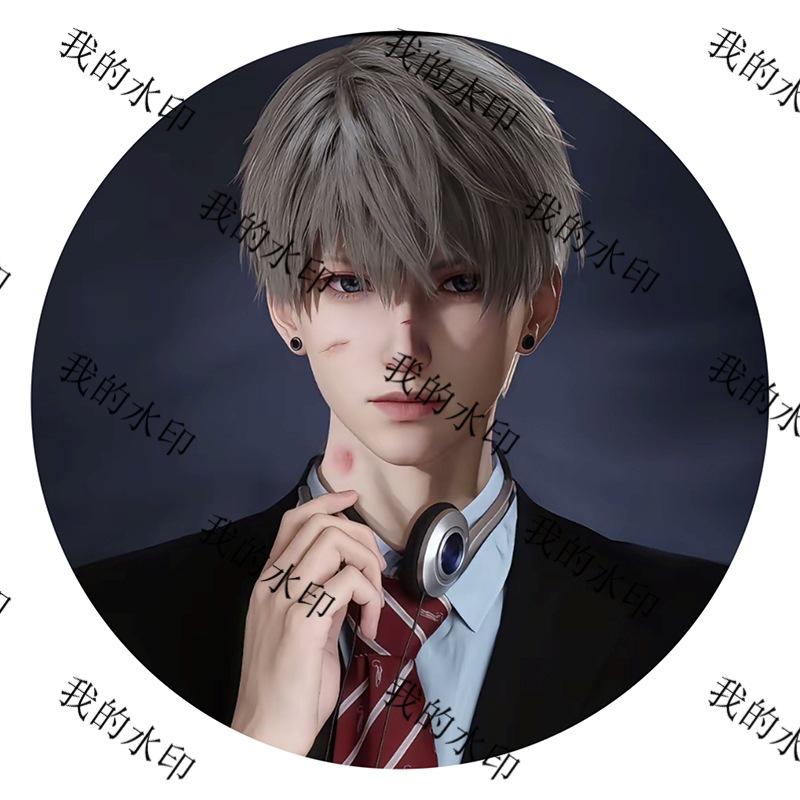 Hot Game Love and Deepspace Sylus Rafayel Zayne Xavier Caleb 58MM Anime Badge Emblem Brooch Clothing Backpack Accessories Gift
