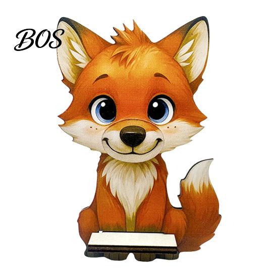 Cute Animal Shaped Eyewear Organizer Glasses Holder, Wooden Cat Dog Panda Fox Eyeglasses Desktop Holder Cartoon Eyeglass Stand Ornament Gift for Kids