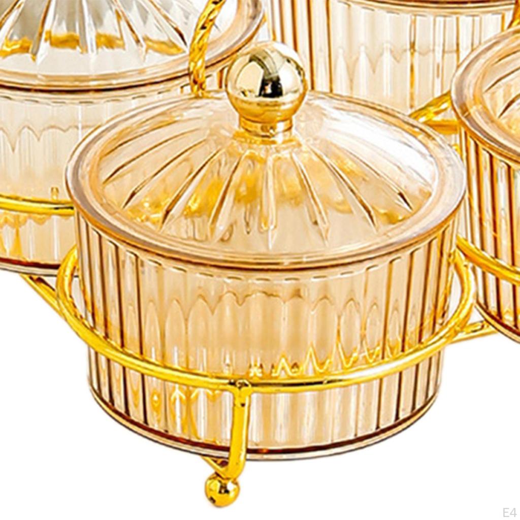 Divided Dried Fruit Plates Appetizer Serving Tray Food Storage Box Dishes for