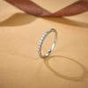 Custom Seven Stars Style Moissanite Ring 925 Sterling Sliver Moissanite Wedding Rings Women Jewelry
