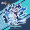 Game Honkai Impact 3 Cosplay HD Printing Stand Silverwing: N-EX Bronya Zaychik Statue EGO Elysia Acrylic Figure Xmas Kids Gift