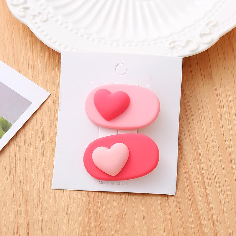 Dopamine Korean Minimalist Milk Coffee Hairpin for Women - Seamless Edge Side Bangs Clip for Frizzy Hair