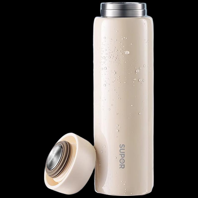 

SUPOR 316L Stainless Steel Insulated Water Bottle 450ml