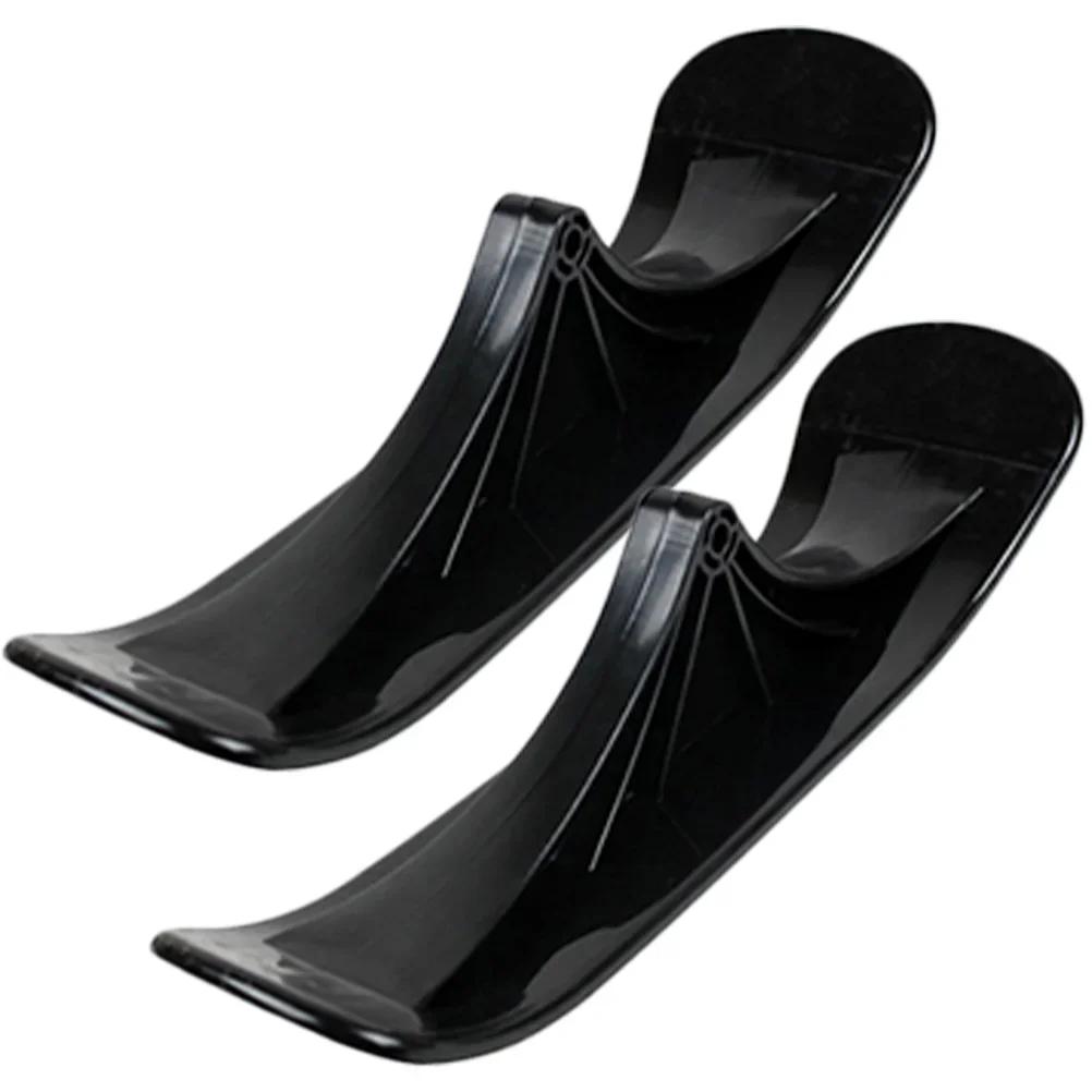 2PCS Scooter sled Warm sled board Balance bike snow ski sled