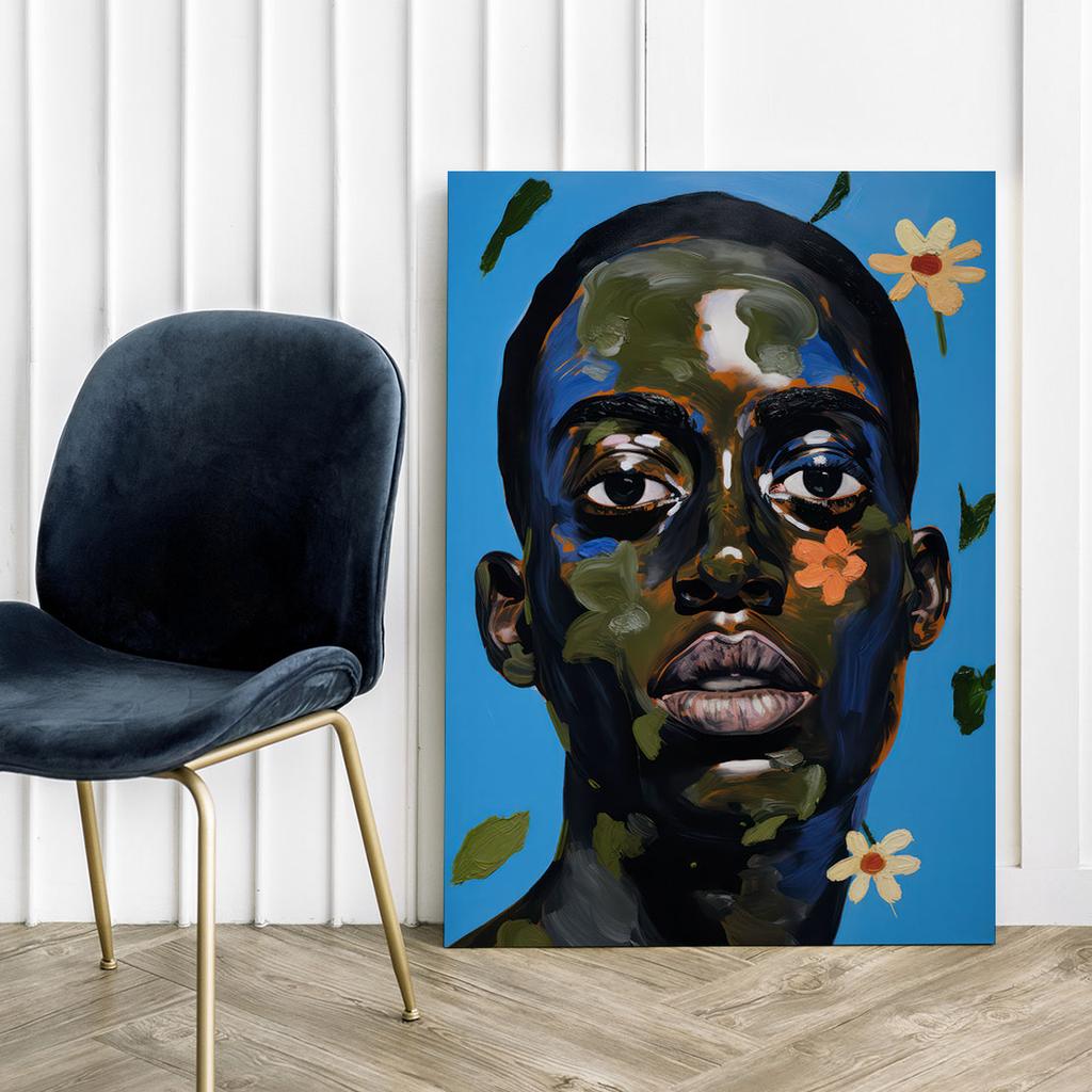 Modern Portrait Canvas Print