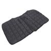Horse Saddle Pad Breathable Abrasion Proof PU Leather Horse Saddle Cloth Riding Equipment Black