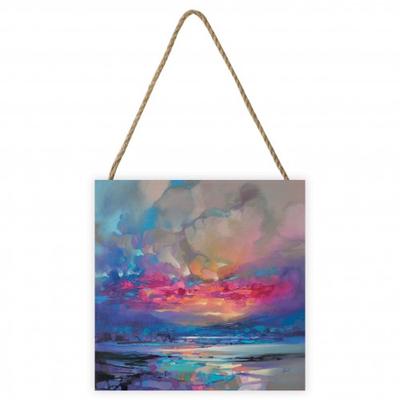 Quantum Skye Wooden Plaque