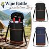 Borsa termica per bottiglie di vino da due bottiglie 7L Borsa portabottiglie di birra Borsa portaoggetti per bottiglie di vino Picnic