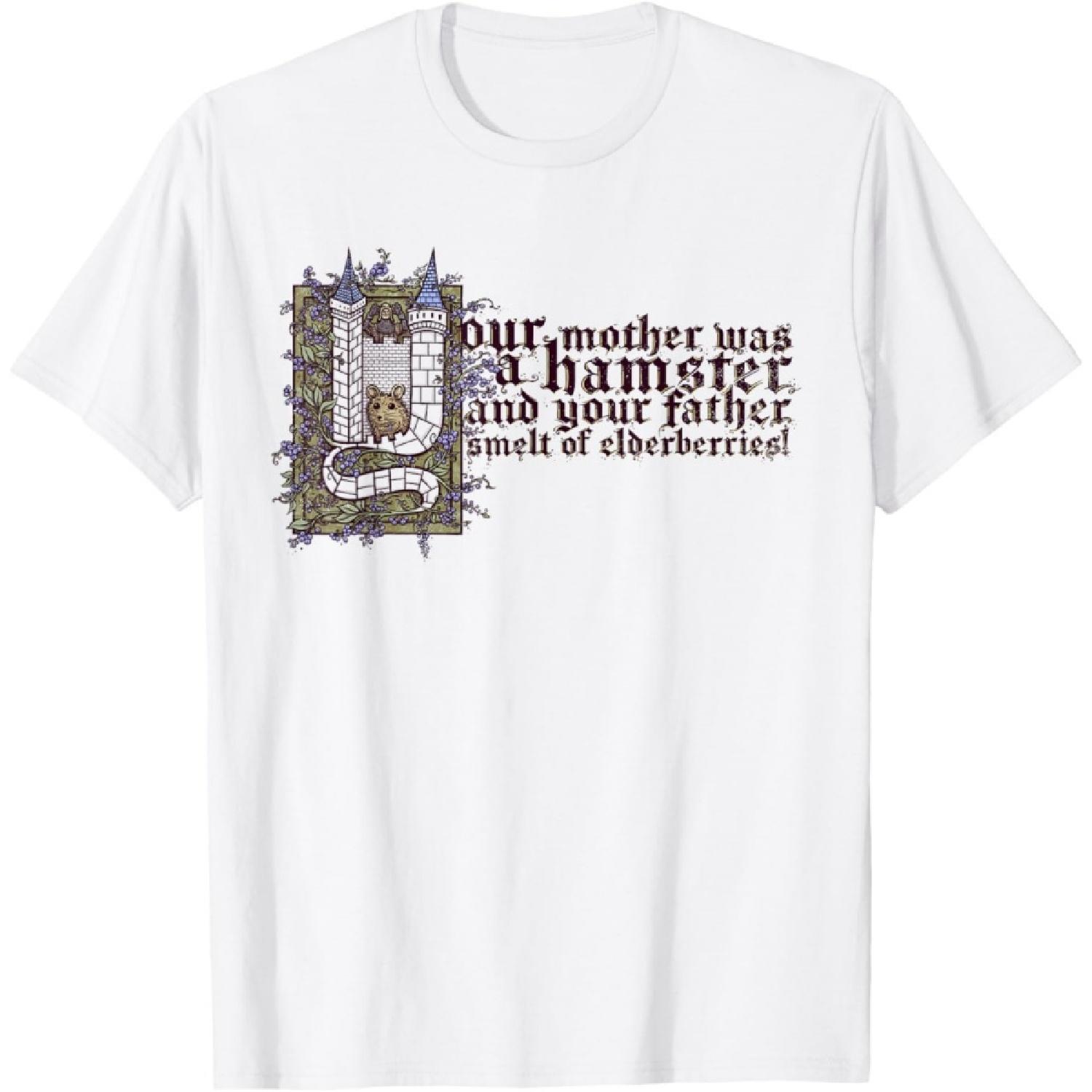 

Your Mother was a Hamster T-Shirt XXXXXL білий