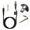 Headphone Extension Cord Replacement Sound Cable 3.5mm Transmission Cord with 6.35mm Connector for HD490 Headphone
