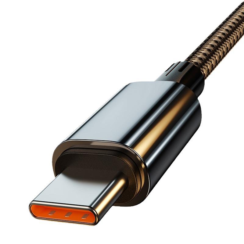6A Type-C Data Cable for Huawei, Honor, Xiaomi - 66W Super Fast Car Charger