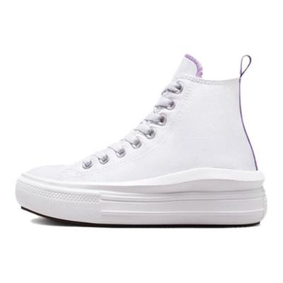 Chuck Taylor All Star Move Platform Hi White Pixel Purple GS A03667C