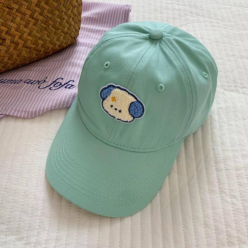 

Design Womens Dog Baseball Cap Spring Summer Adjustable Breathable Hat Cotton