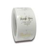 50-500Pcs Labels 1Inch Clear Gold Foil Thank You Stickers For Wedding Pretty Gift Cards Envelope Sealing Label Stickers