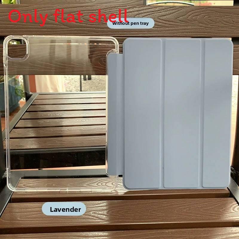 For Ipad Air 2 Tablet Computer Protective Case Solid Color Triple Design Fold
