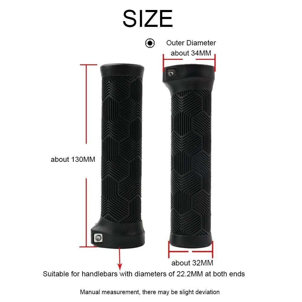 Odi Rubber Handlebar Grips Mtb Lock-On Grip Shockproof Non-Slip Mountain/Road Bike Handle Cover Folding Balance Bike Accessories