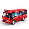 School Bus Toys Cars Die Cast Plastic Little Cars City Bus With Sound And Light Up Friction Powered Cars Play Toys Gift For Kids
